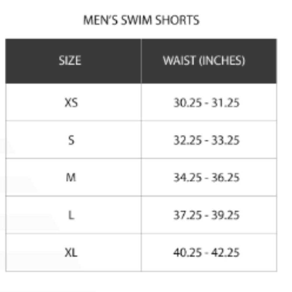 OLGYN Men’s Navy Blue White Striped Swim Shorts - Picture 6 of 6